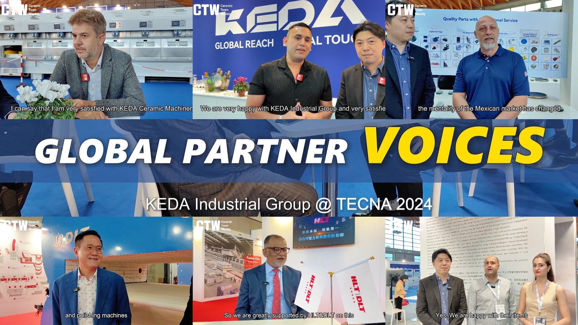 Global Partner Voices丨KEDA Industrial Group At TECNA 2024