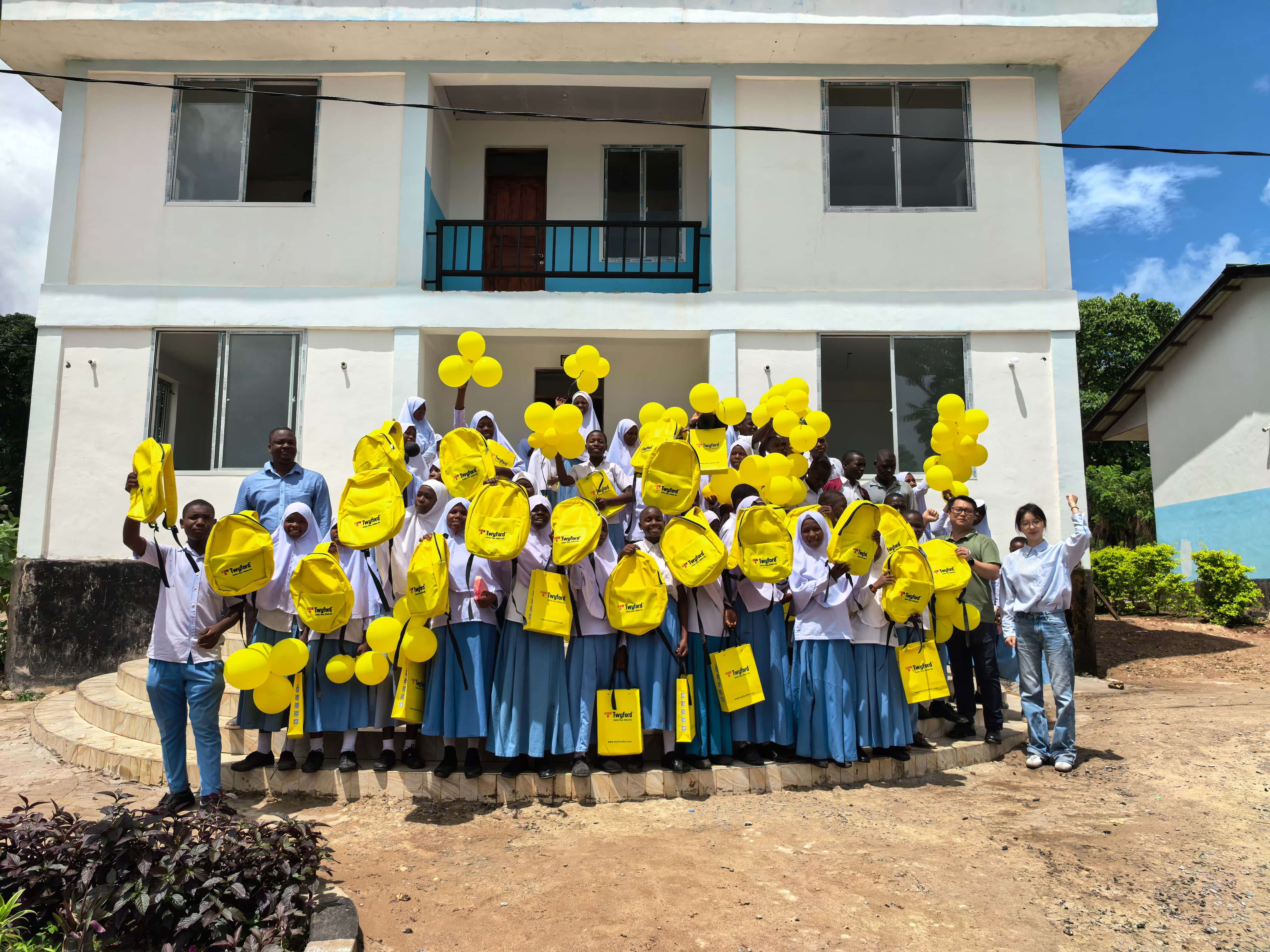 Twyford Donates Supplies to Kisarawe Secondary School