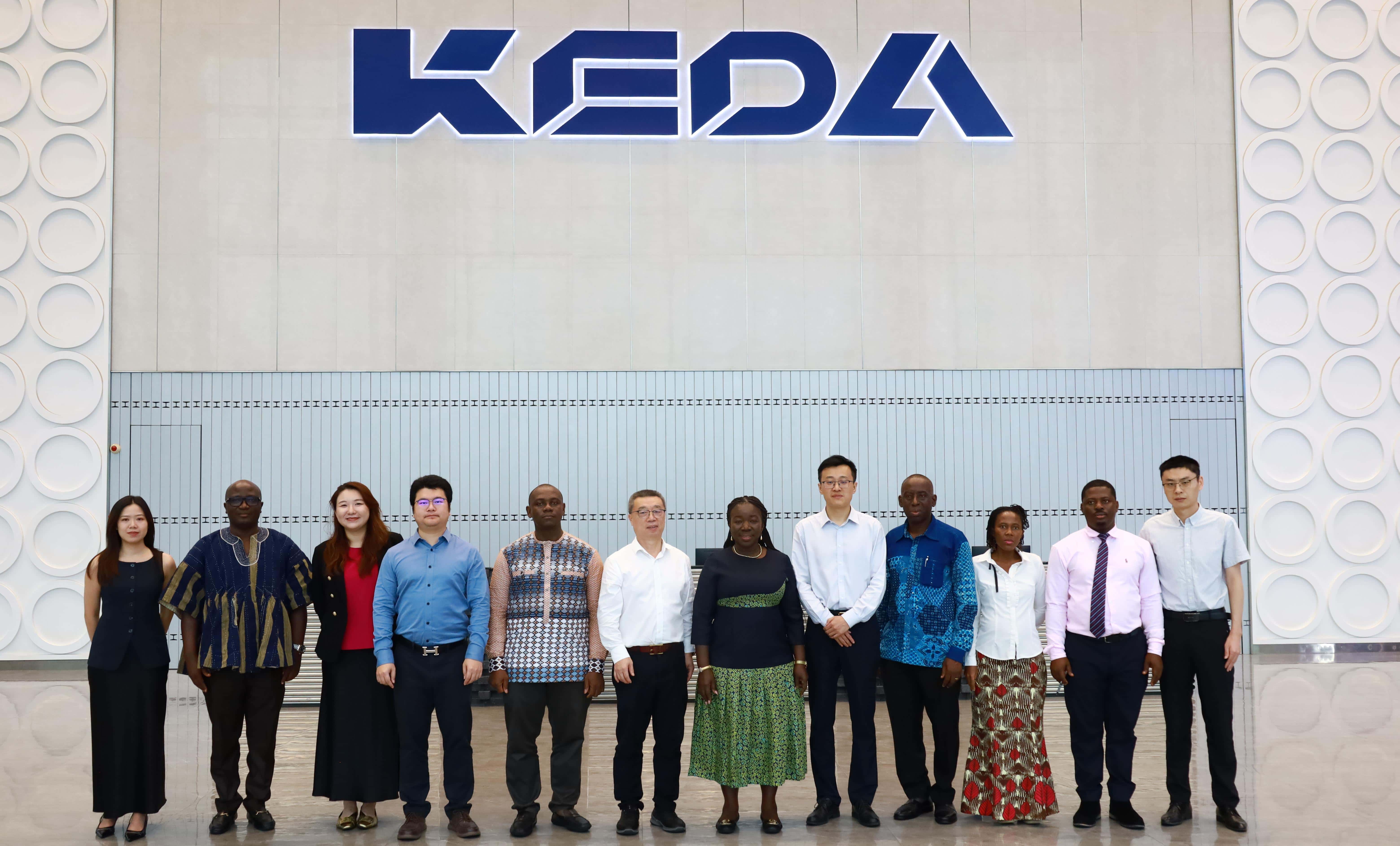 Minister of Trade, Agribusiness and Industry (Ghana) Leads Delegation to KEDA Industrial Group